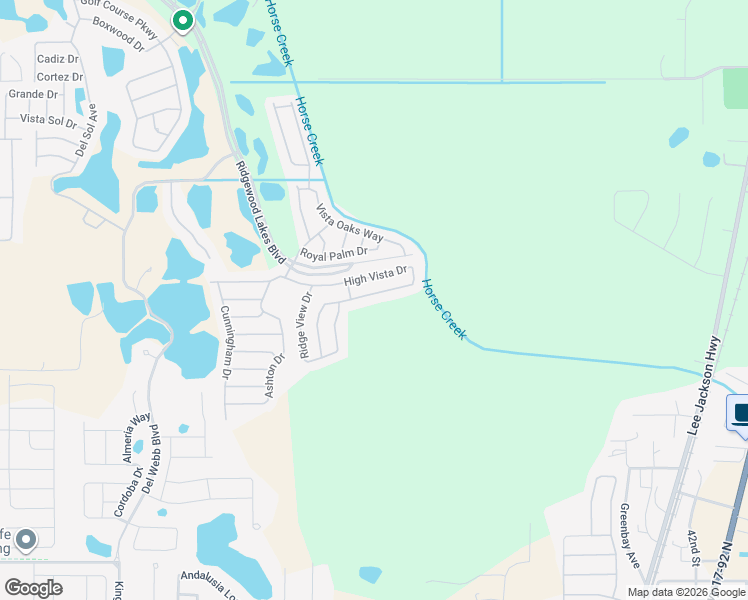 map of restaurants, bars, coffee shops, grocery stores, and more near 635 High Vista Drive in Davenport