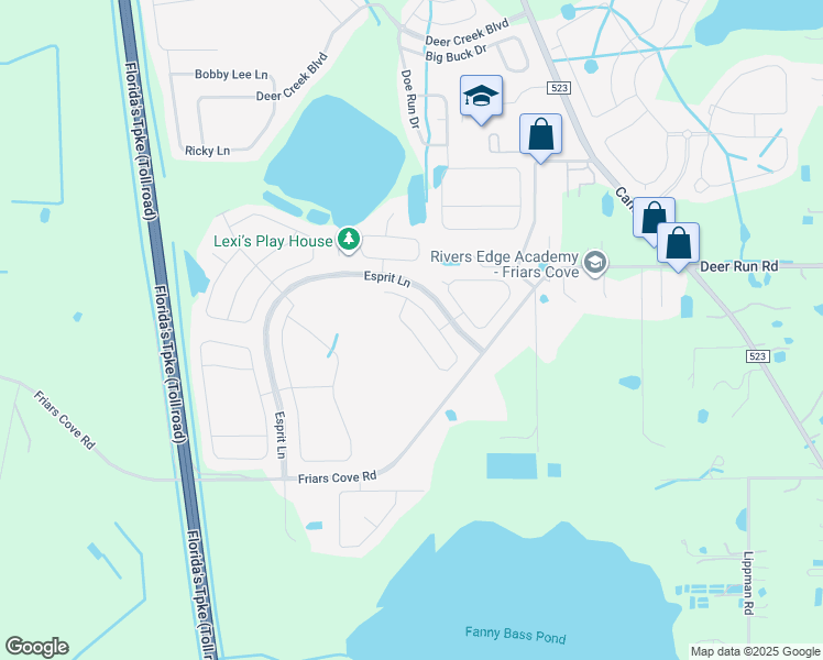 map of restaurants, bars, coffee shops, grocery stores, and more near 3716 Moon Dancer Place in St. Cloud