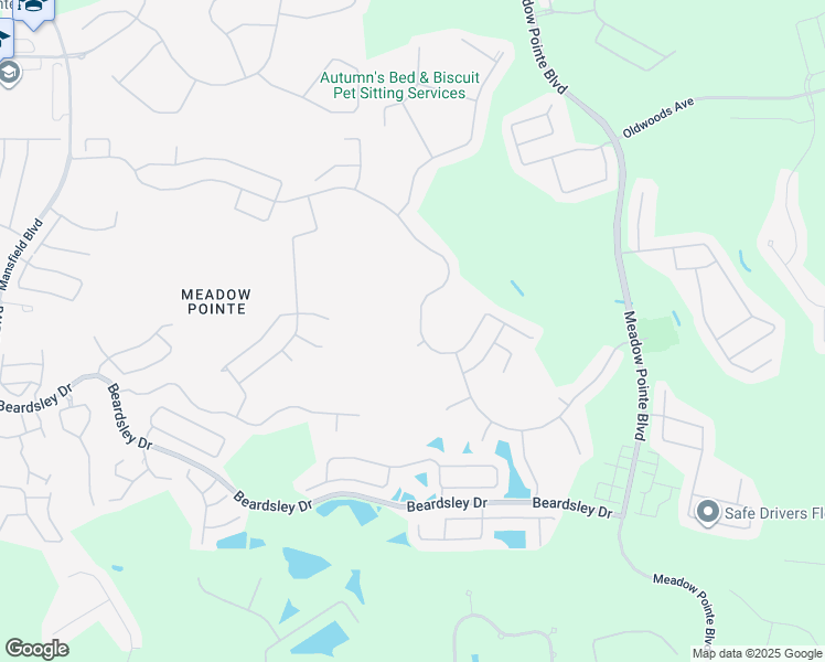 map of restaurants, bars, coffee shops, grocery stores, and more near 31320 Wrencrest Drive in Wesley Chapel