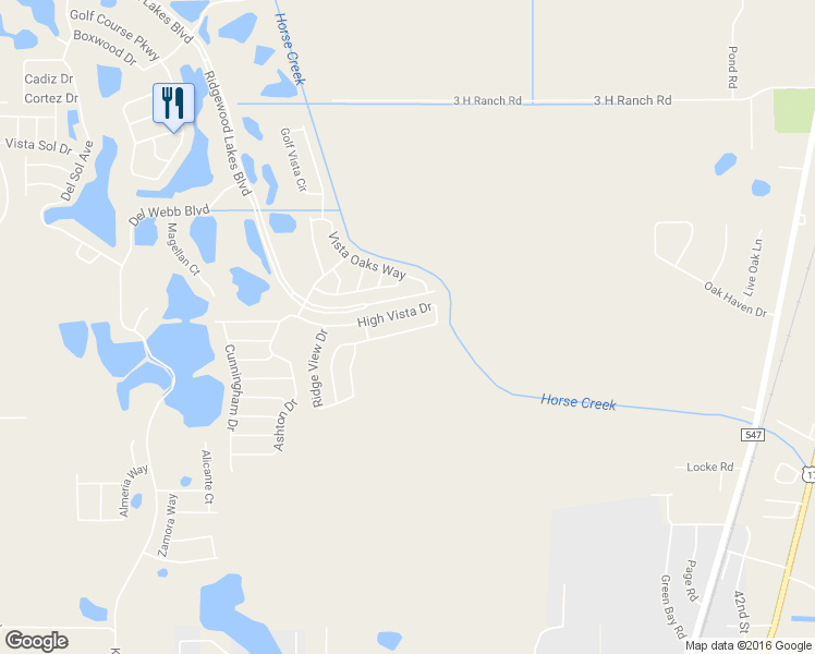 map of restaurants, bars, coffee shops, grocery stores, and more near 635 High Vista Drive in Davenport