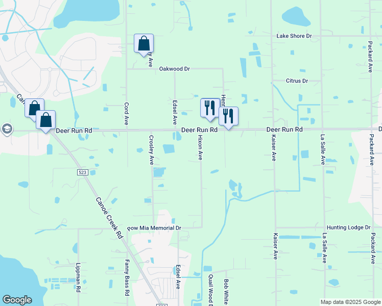 map of restaurants, bars, coffee shops, grocery stores, and more near 3844 Hixon Avenue in St. Cloud