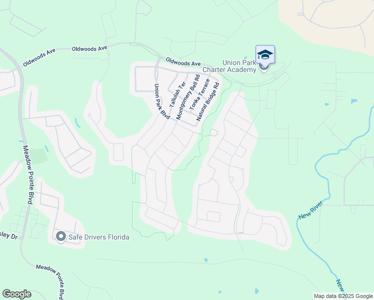 map of restaurants, bars, coffee shops, grocery stores, and more near 32388 Goddard Drive in Zephyrhills