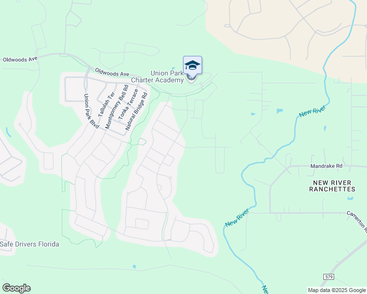 map of restaurants, bars, coffee shops, grocery stores, and more near 1635 Ranchette Road in Wesley Chapel
