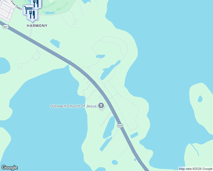 map of restaurants, bars, coffee shops, grocery stores, and more near East Irlo Bronson Memorial Highway in St. Cloud