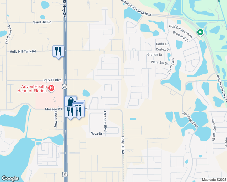 map of restaurants, bars, coffee shops, grocery stores, and more near 112 Panda Way in Davenport