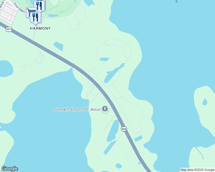 map of restaurants, bars, coffee shops, grocery stores, and more near East Irlo Bronson Memorial Highway in St. Cloud
