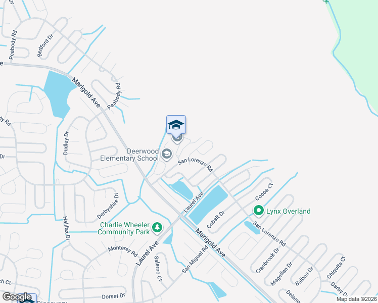 map of restaurants, bars, coffee shops, grocery stores, and more near 1105 Doncaster Court in Kissimmee