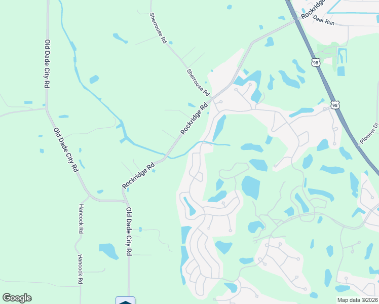 map of restaurants, bars, coffee shops, grocery stores, and more near Big Cypress Blvd in Lakeland