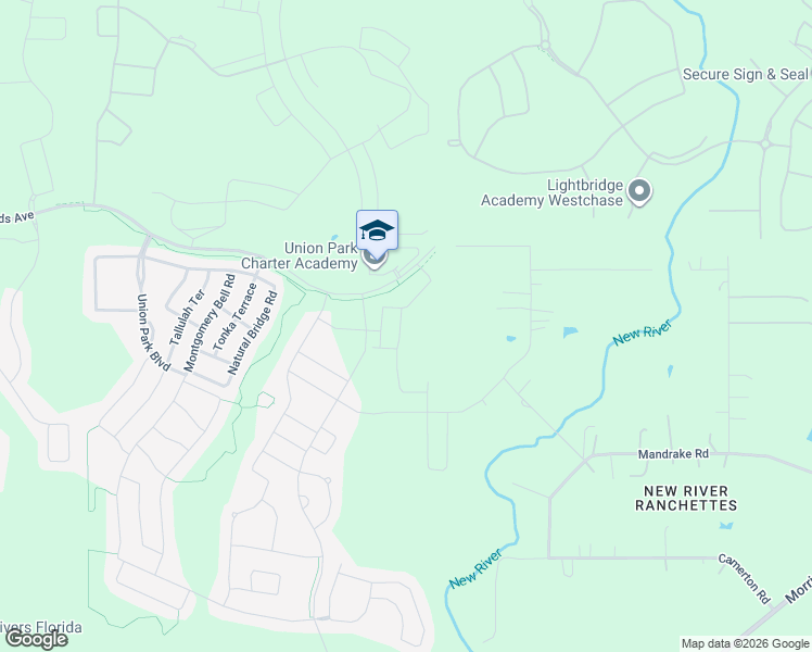 map of restaurants, bars, coffee shops, grocery stores, and more near 33000 Kaloko Road in Wesley Chapel