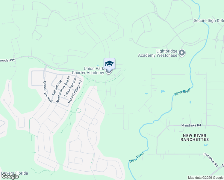 map of restaurants, bars, coffee shops, grocery stores, and more near 1805 Hovenweep Road in Wesley Chapel