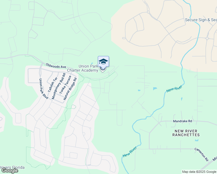 map of restaurants, bars, coffee shops, grocery stores, and more near 33000 Kaloko Road in Wesley Chapel