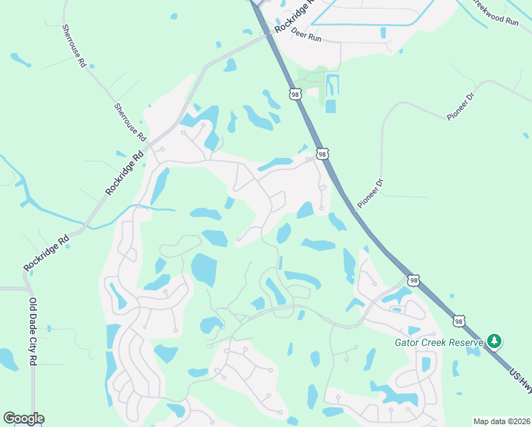map of restaurants, bars, coffee shops, grocery stores, and more near 2236 Big Cypress Boulevard in Lakeland