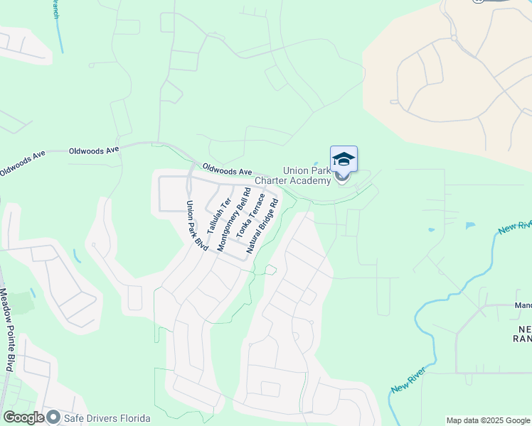 map of restaurants, bars, coffee shops, grocery stores, and more near 32688 Natural Bridge Road in Zephyrhills