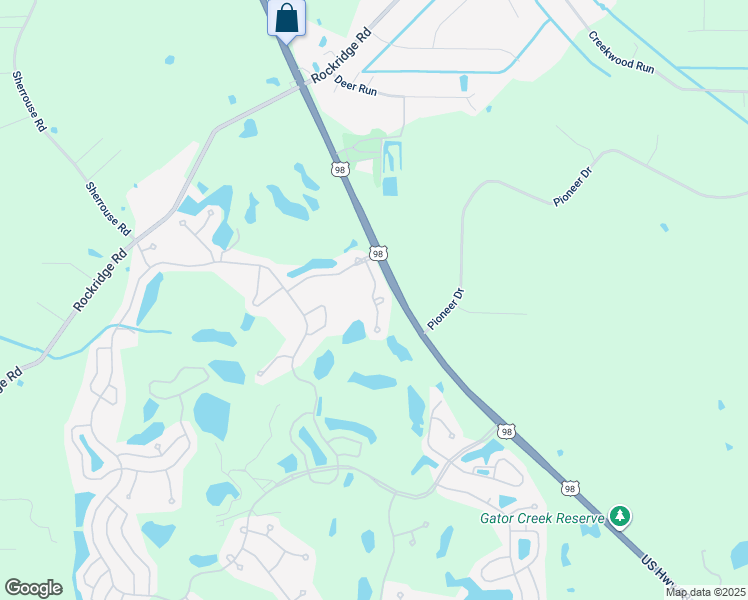 map of restaurants, bars, coffee shops, grocery stores, and more near 2199 Moorhen Ct in Lakeland