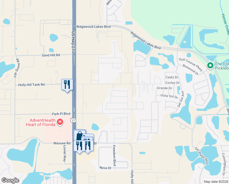 map of restaurants, bars, coffee shops, grocery stores, and more near 147 Seville Drive in Davenport