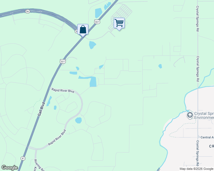 map of restaurants, bars, coffee shops, grocery stores, and more near 7717 Arms Drive in Zephyrhills