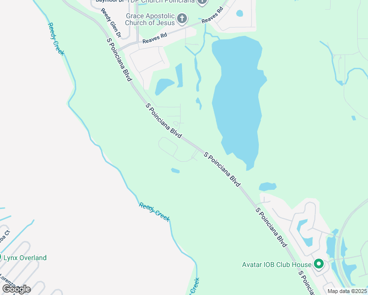 map of restaurants, bars, coffee shops, grocery stores, and more near 4586 Yorkshire Lane in Kissimmee