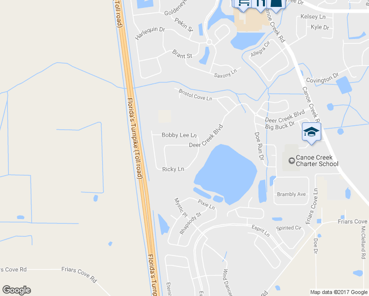 map of restaurants, bars, coffee shops, grocery stores, and more near 2421 Deer Creek Boulevard in St. Cloud
