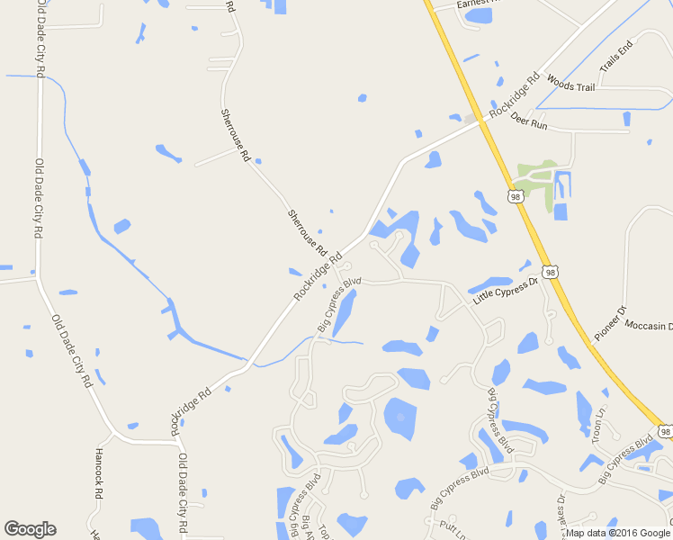map of restaurants, bars, coffee shops, grocery stores, and more near Curlew Drive in Lakeland
