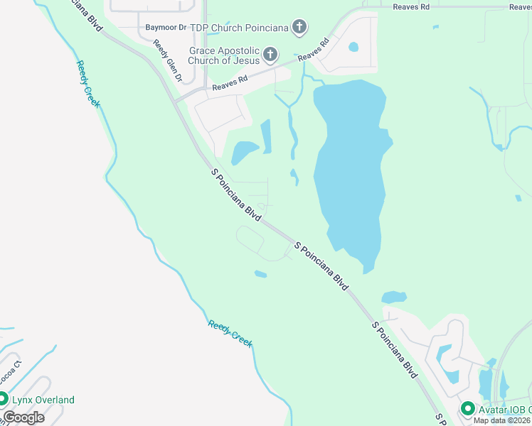 map of restaurants, bars, coffee shops, grocery stores, and more near 4564 Yorkshire Lane in Kissimmee