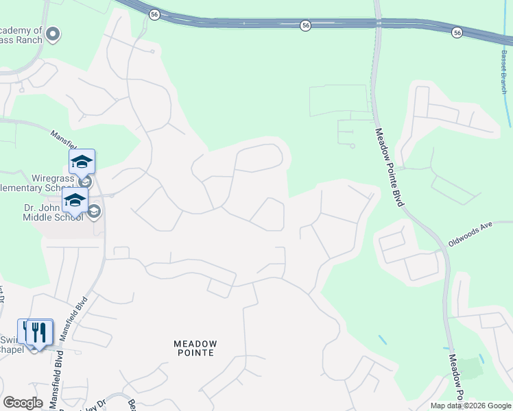 map of restaurants, bars, coffee shops, grocery stores, and more near 31134 Lindentree Drive in Wesley Chapel