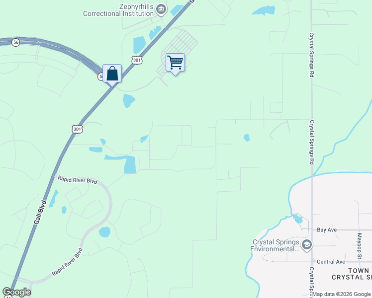 map of restaurants, bars, coffee shops, grocery stores, and more near 37630 MacKenzie Drive in Zephyrhills