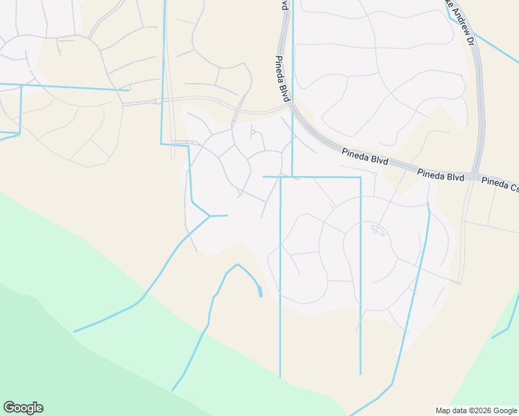 map of restaurants, bars, coffee shops, grocery stores, and more near Flagler Place in Melbourne