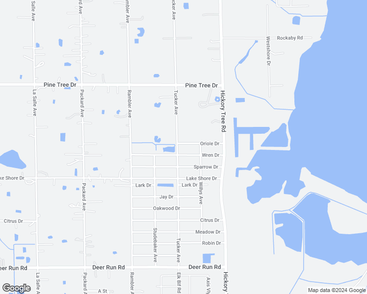 map of restaurants, bars, coffee shops, grocery stores, and more near 4804 Oriole Drive in Saint Cloud