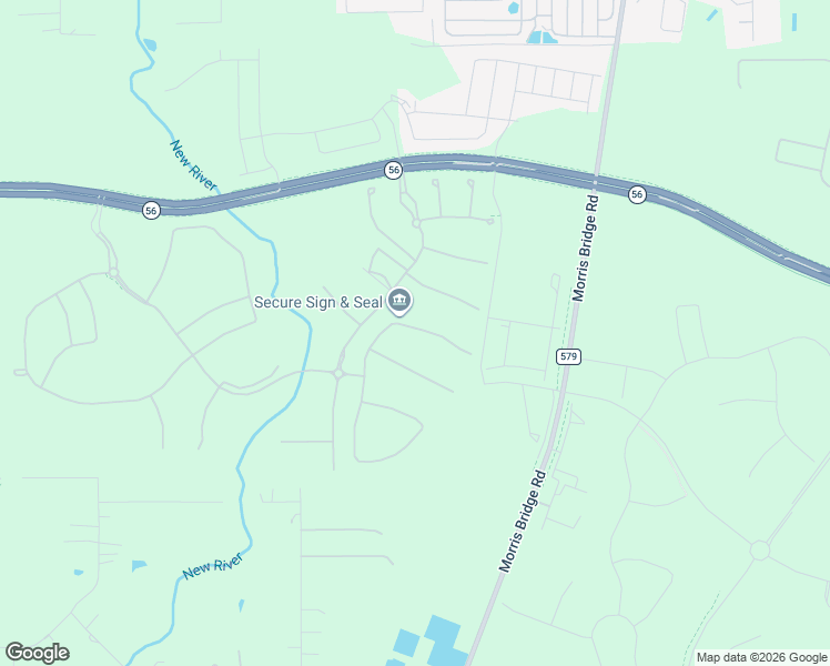 map of restaurants, bars, coffee shops, grocery stores, and more near State Road 56 in Zephyrhills