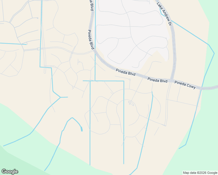 map of restaurants, bars, coffee shops, grocery stores, and more near Flagler Place in Melbourne