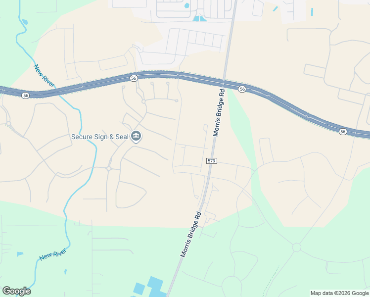 map of restaurants, bars, coffee shops, grocery stores, and more near Alee Ln in Wesley Chapel