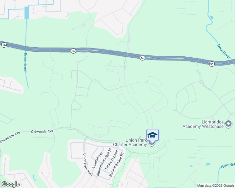 map of restaurants, bars, coffee shops, grocery stores, and more near State Road 56 in Zephyrhills