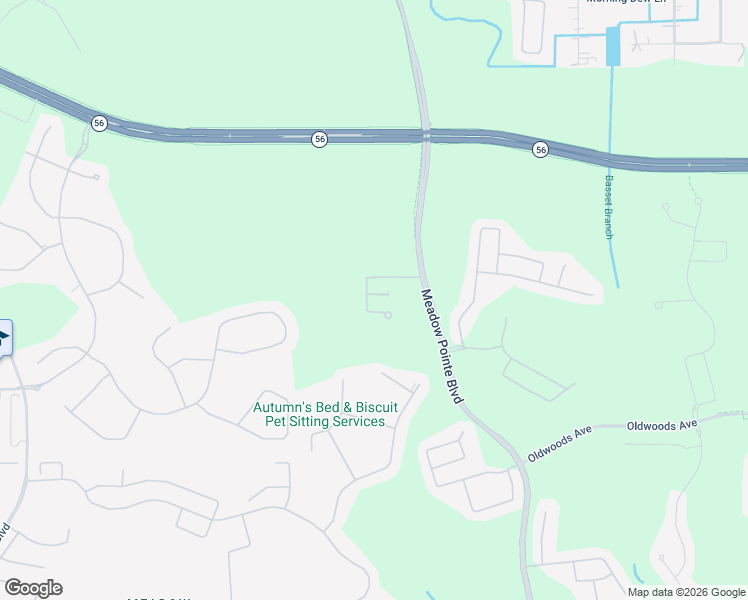 map of restaurants, bars, coffee shops, grocery stores, and more near 31150 Gossamer Way in Wesley Chapel