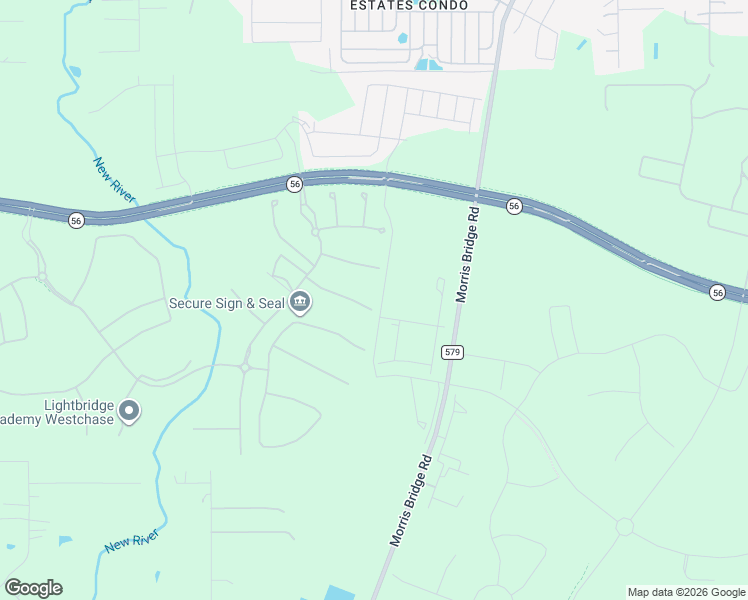 map of restaurants, bars, coffee shops, grocery stores, and more near 34135 Tompion Way in Wesley Chapel