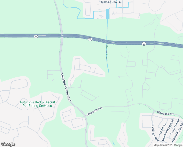 map of restaurants, bars, coffee shops, grocery stores, and more near 31626 Holcomb Pass in Wesley Chapel