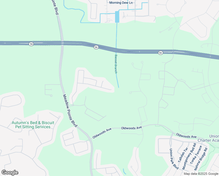 map of restaurants, bars, coffee shops, grocery stores, and more near 31721 Holcomb Pass in Wesley Chapel