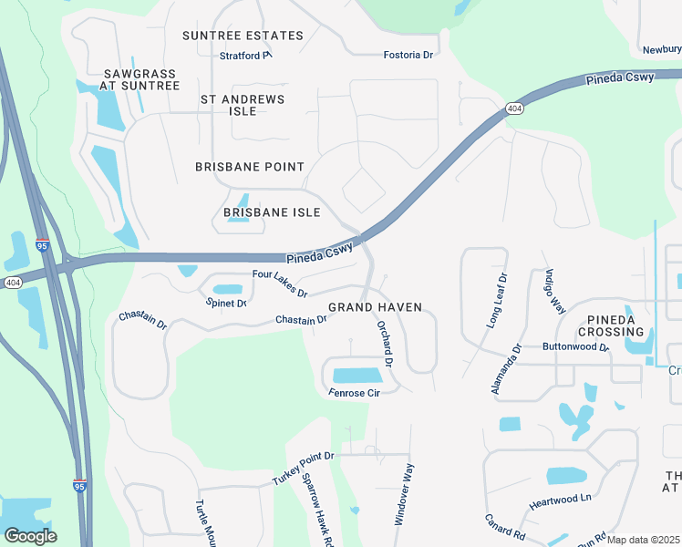 map of restaurants, bars, coffee shops, grocery stores, and more near 5247 Mansford Pl in Melbourne