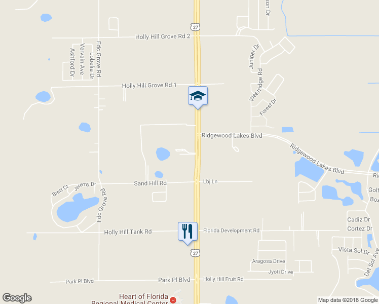 map of restaurants, bars, coffee shops, grocery stores, and more near 118 Clairmar Circle in Davenport