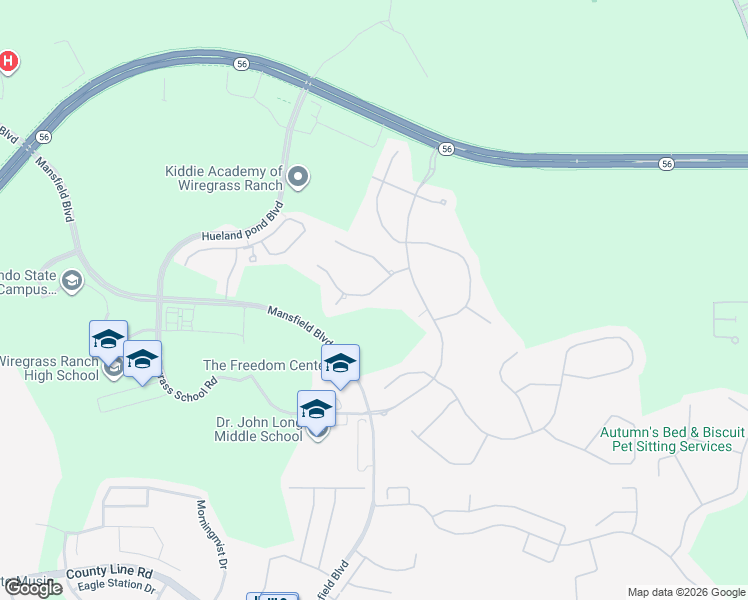 map of restaurants, bars, coffee shops, grocery stores, and more near 31166 Spruceberry Court in Zephyrhills