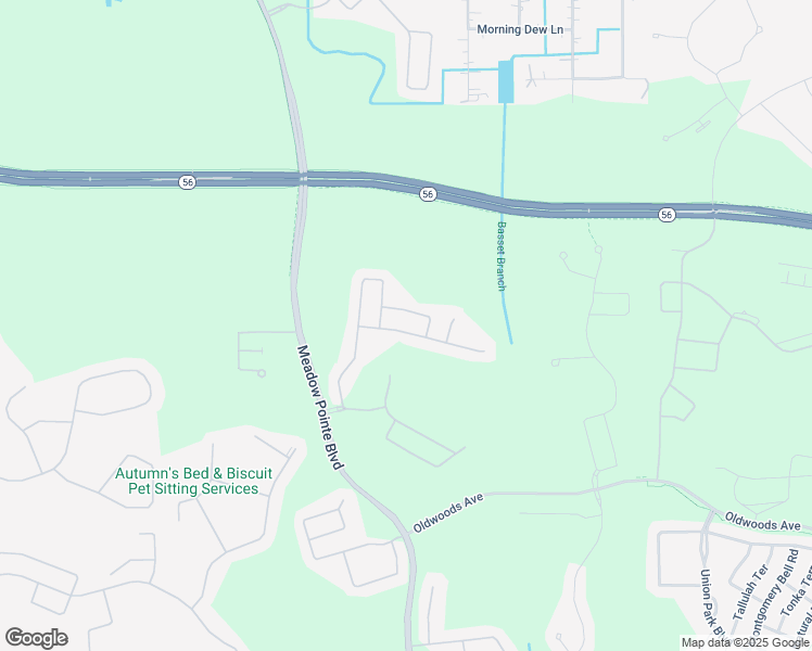 map of restaurants, bars, coffee shops, grocery stores, and more near 31539 Holcomb Pass in Wesley Chapel