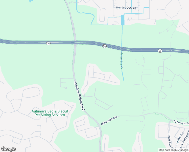 map of restaurants, bars, coffee shops, grocery stores, and more near 31539 Holcomb Pass in Wesley Chapel