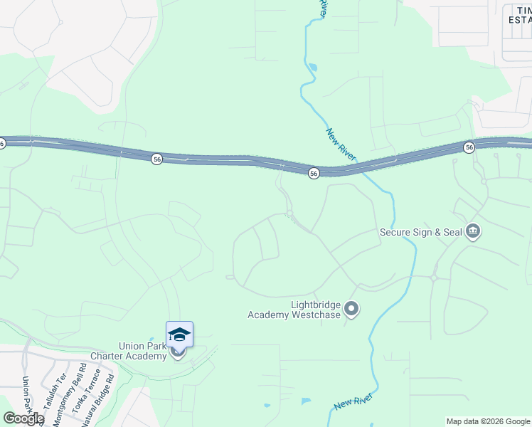 map of restaurants, bars, coffee shops, grocery stores, and more near State Road 56 in Zephyrhills
