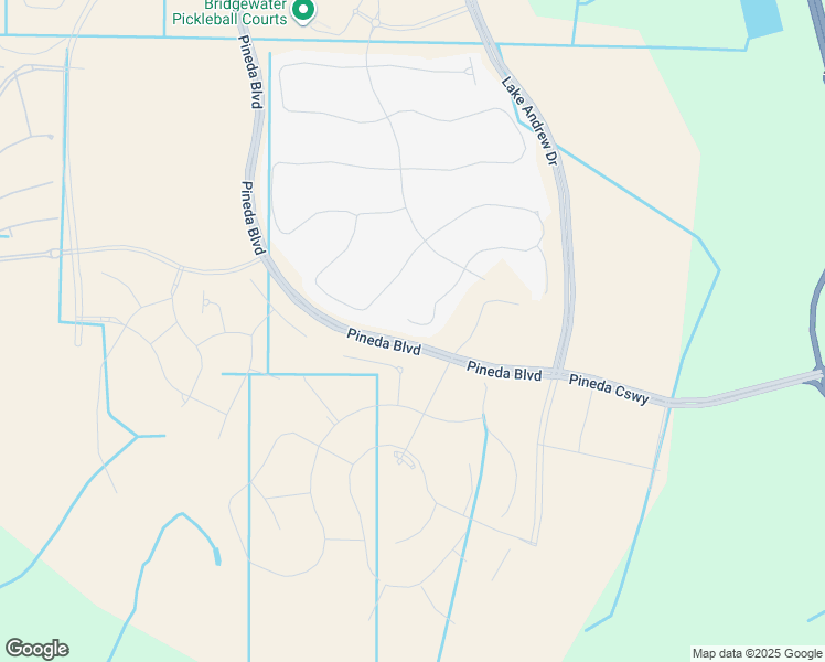 map of restaurants, bars, coffee shops, grocery stores, and more near Flagler Place in Melbourne
