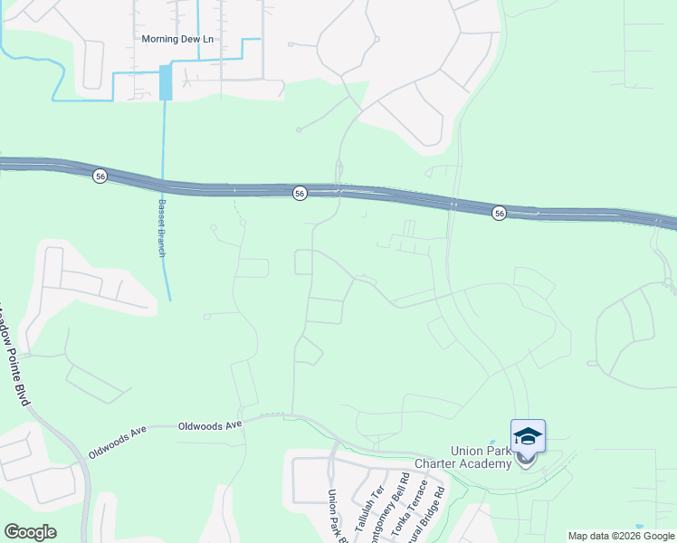 map of restaurants, bars, coffee shops, grocery stores, and more near Wenlock Loop in Pasco County
