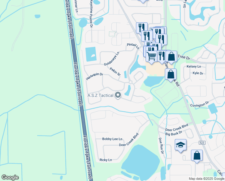 map of restaurants, bars, coffee shops, grocery stores, and more near 3443 Brant Street in Saint Cloud