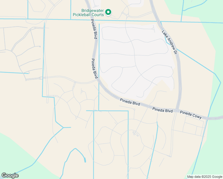 map of restaurants, bars, coffee shops, grocery stores, and more near Flagler Place in Melbourne