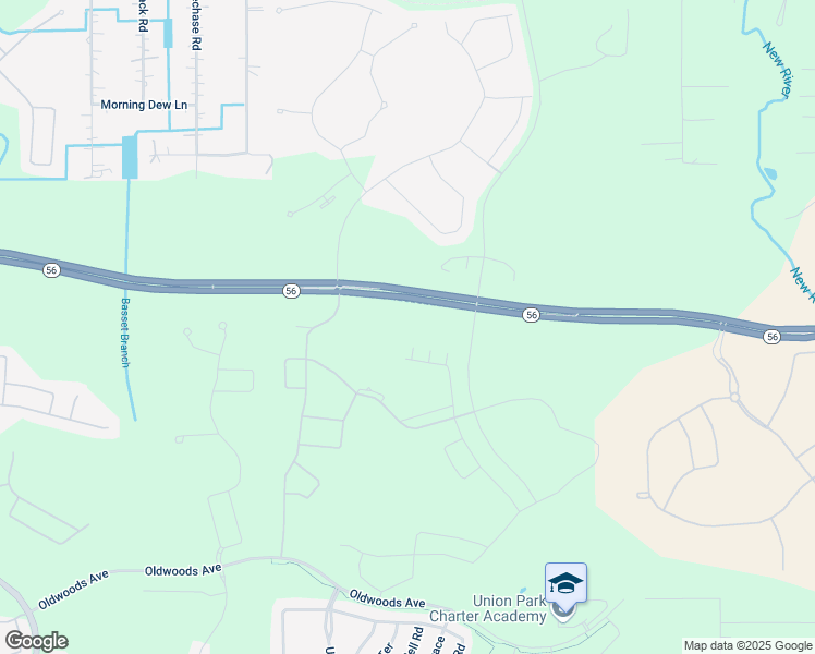 map of restaurants, bars, coffee shops, grocery stores, and more near State Road 56 in Zephyrhills