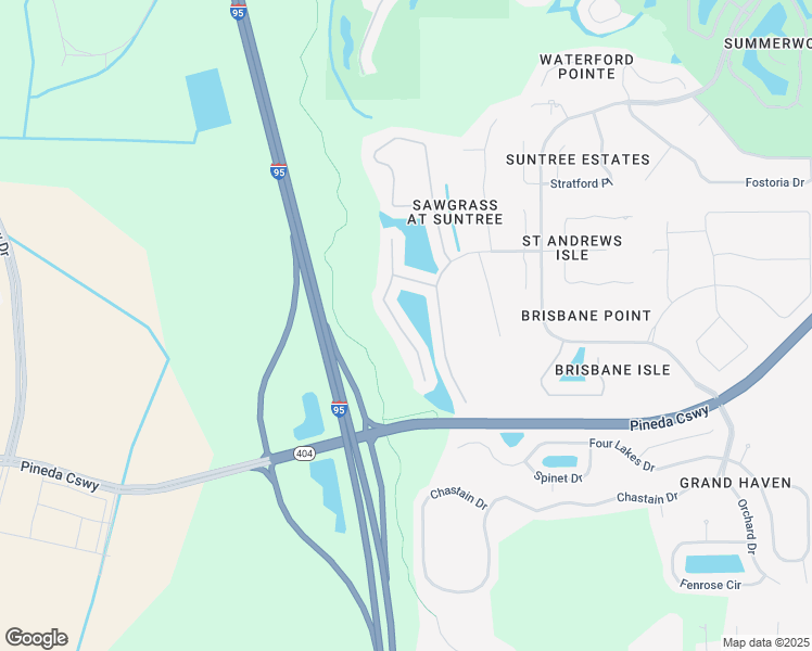map of restaurants, bars, coffee shops, grocery stores, and more near 1755 Ficus Point Drive in Melbourne