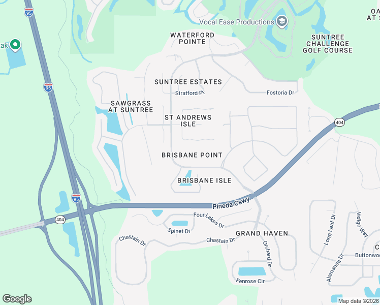 map of restaurants, bars, coffee shops, grocery stores, and more near 4146 Millstone Dr in Melbourne
