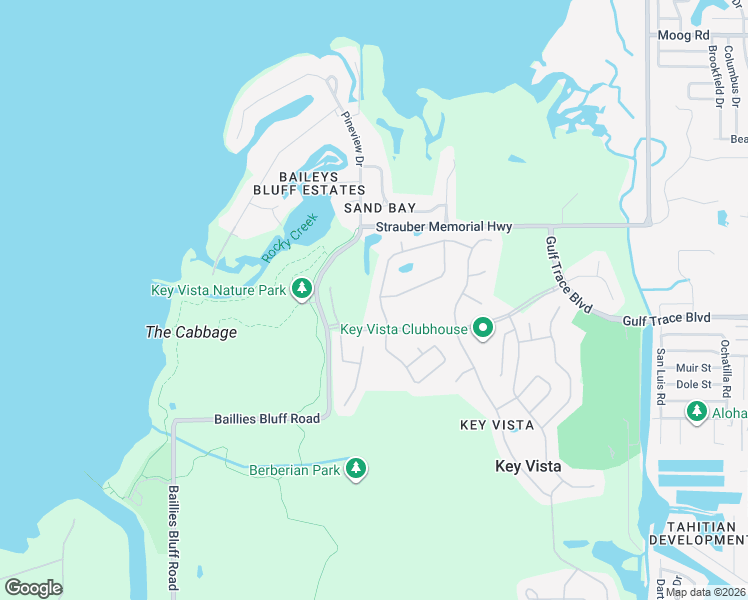 map of restaurants, bars, coffee shops, grocery stores, and more near 2224 Pleasant Hill Lane in Holiday